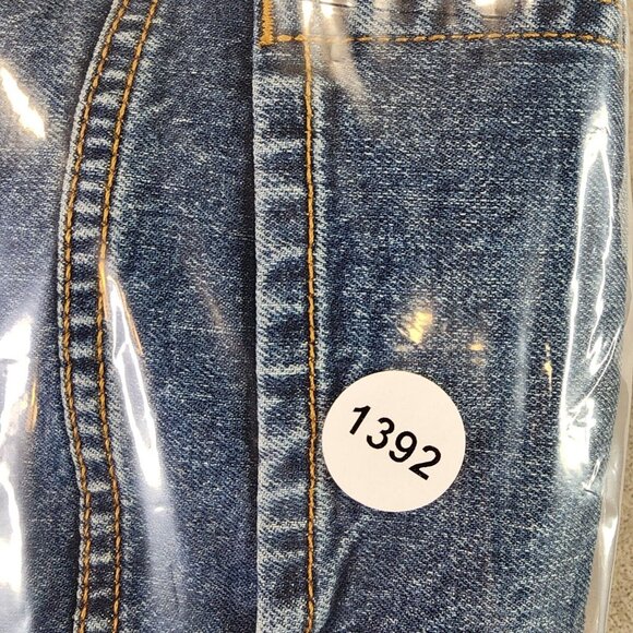 Womens MIDI Maternity Blue Jean Shorts 4” inseam Isabel Maternity Side Panel 10 - Picture 16 of 16